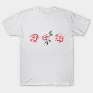 Pink Peonies T-Shirt